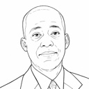 Drawing of Lester Blair